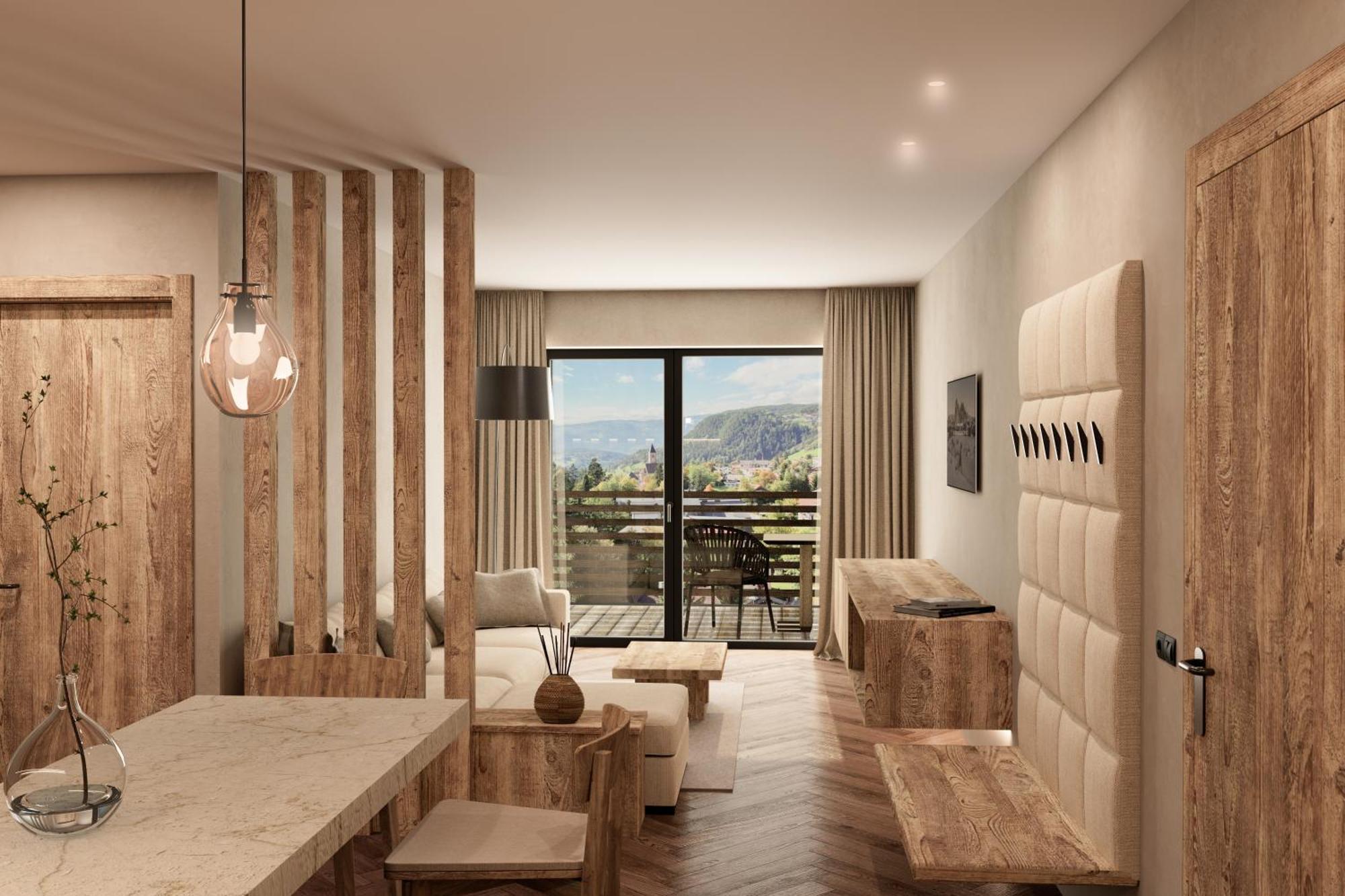 Waldrast - Forestside Living Seis am Schlern Buitenkant foto